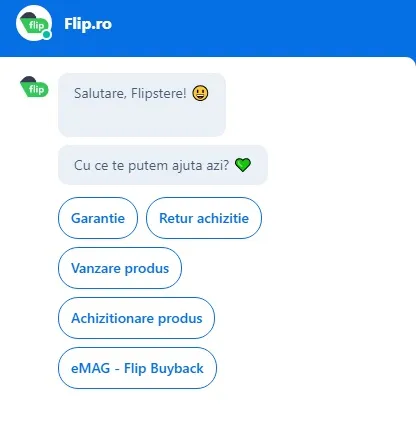 chat flip.ro